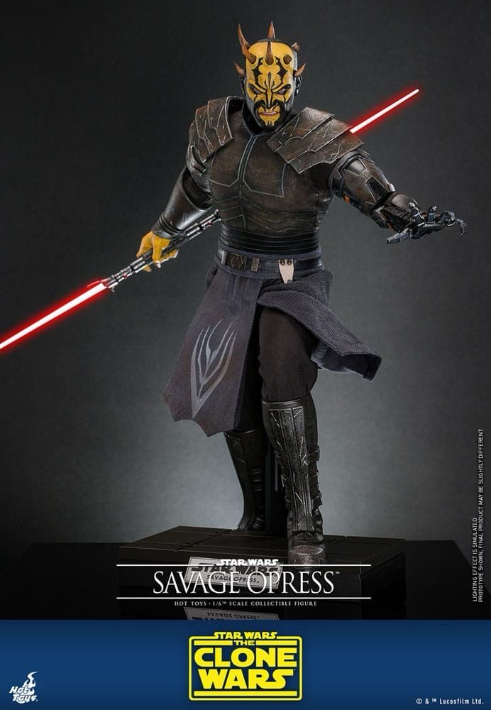 PRE ORDER PREPAYMENT €50,00 Star Wars Hot Toys Savage Opress (The Clone Wars) 34cm