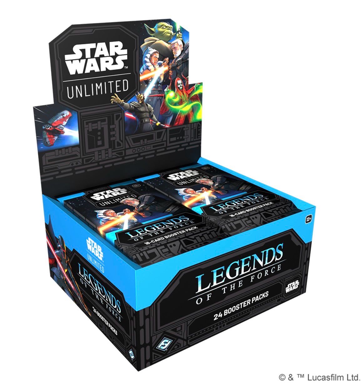 FFG Star Wars:Unlimited Legends of the Force Booster Box - EN (24 Booster)