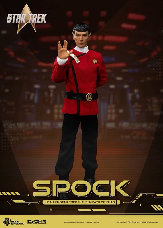 PRE ORDER PREPAYMENT €15,00 Star Trek The Wrath of Khan - Spock 20,5 cm (Beast Kingdom)