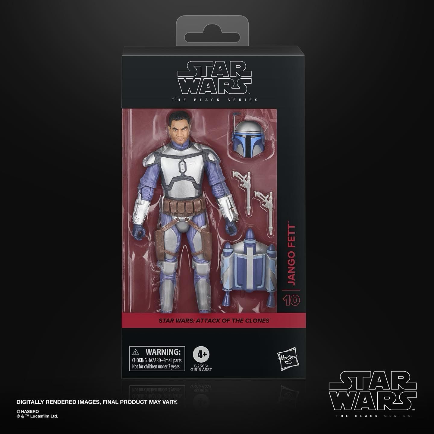 PRE ORDER PREPAYMENT €3,00 Star Wars The 6” Black Series #10 Jango Fett (Attack of the Clones)