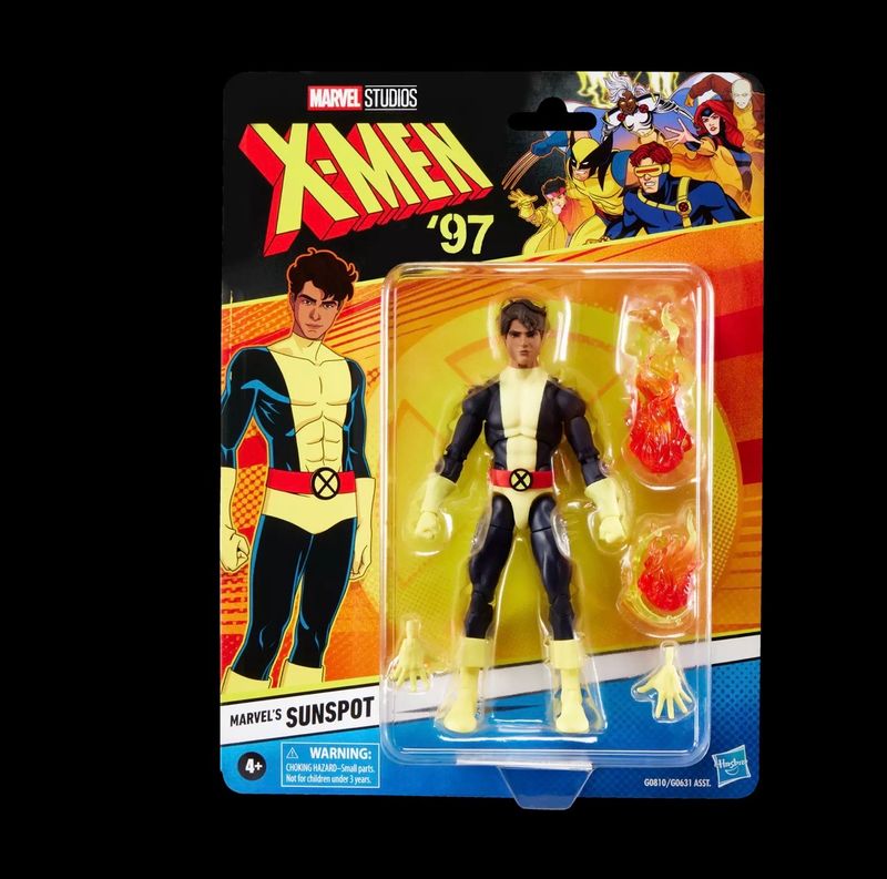 PRE ORDER PREPAYMENT €3,00 Marvel Legends Series X-Men 97 - Marvel’s Sunspot 15cm