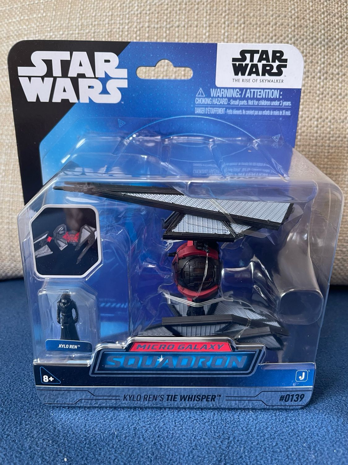 Star Wars Micro Galaxy Squadron Jazwares - Kylo Ren’s The Whisperer (Destroyed) *CHASE*