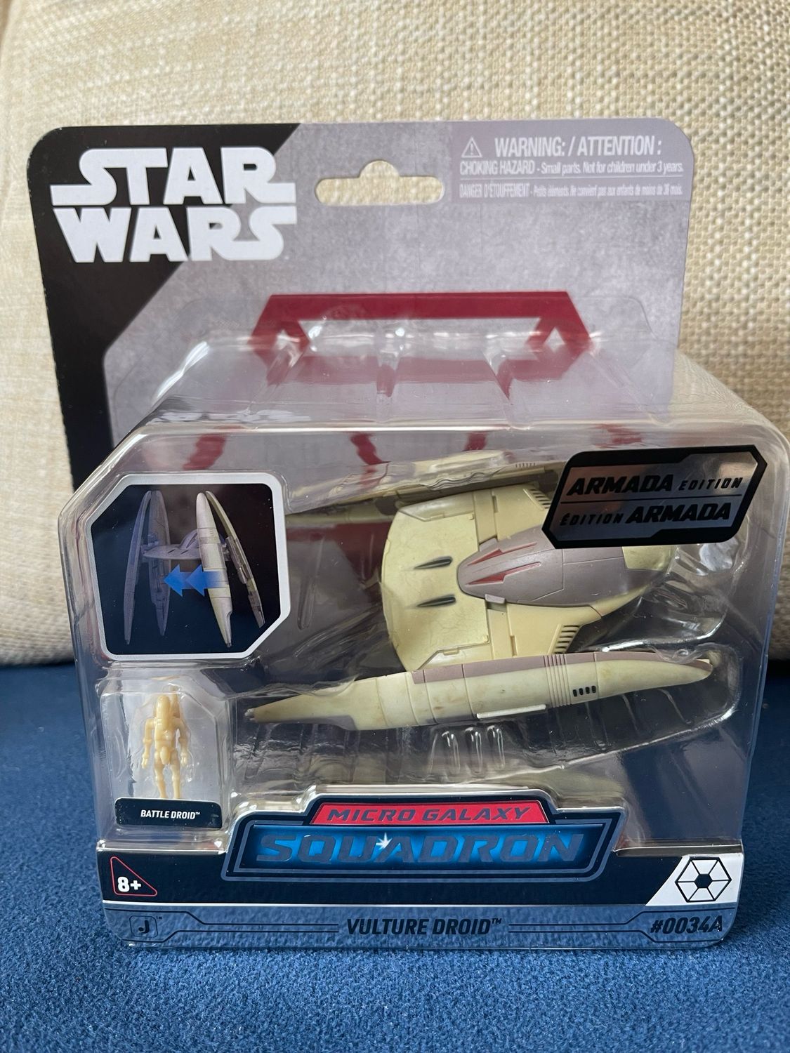 Star Wars Micro Galaxy Squadron Jazwares - Vulture Droid