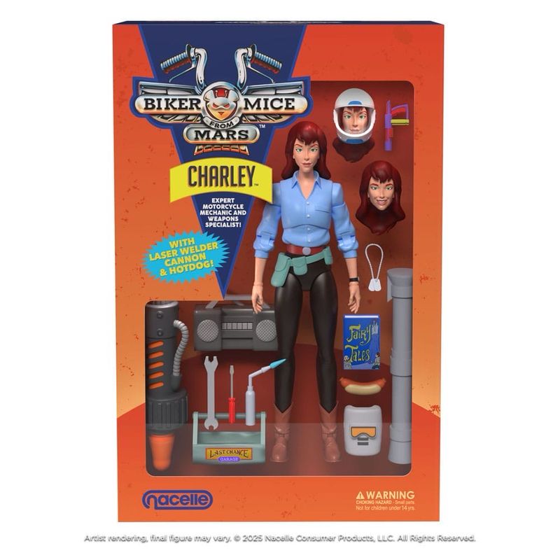 PRE ORDER PREPAYMENT €10,00 Biker Mice from Mars - Charley 23cm