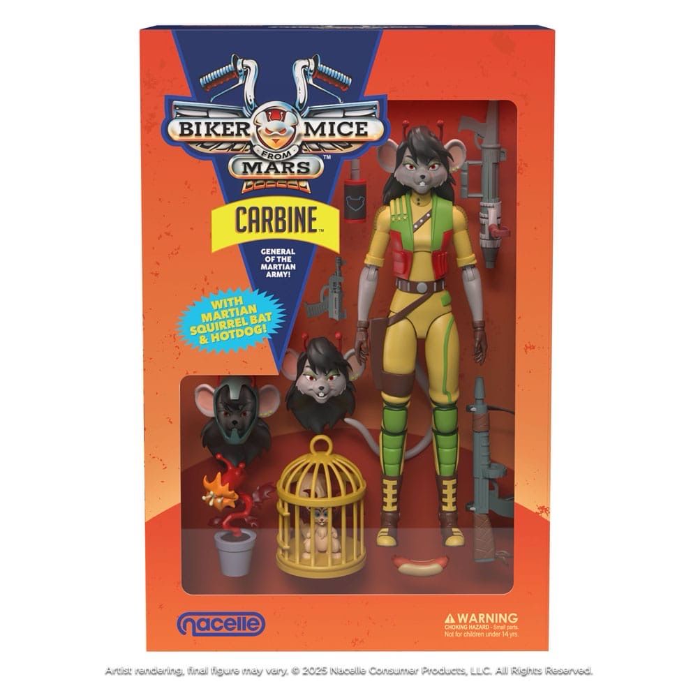 PRE ORDER PREPAYMENT €10,00 Biker Mice from Mars - Carbine 23cm