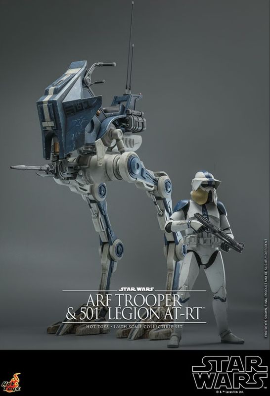 Star War Hot Toys ARF Trooper & 501st AT-RT