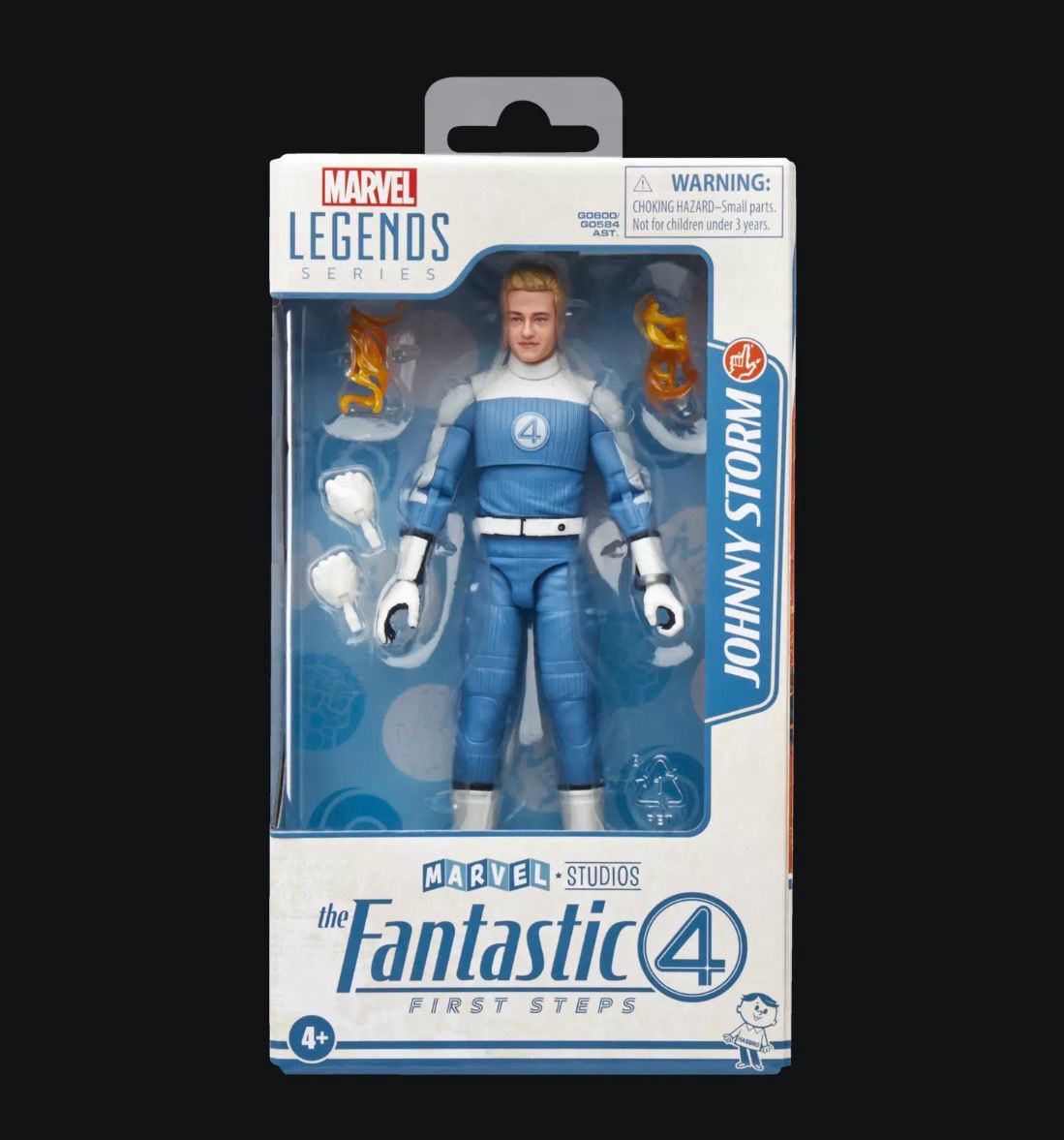 Marvel Legends Series The Fantastic Four First Steps Johnny Storm 15cm