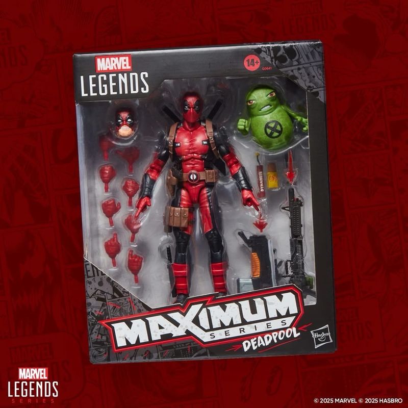 PRE ORDER PREPAYMENT €10,00 Marvel Legends Maximum Series Deadpool