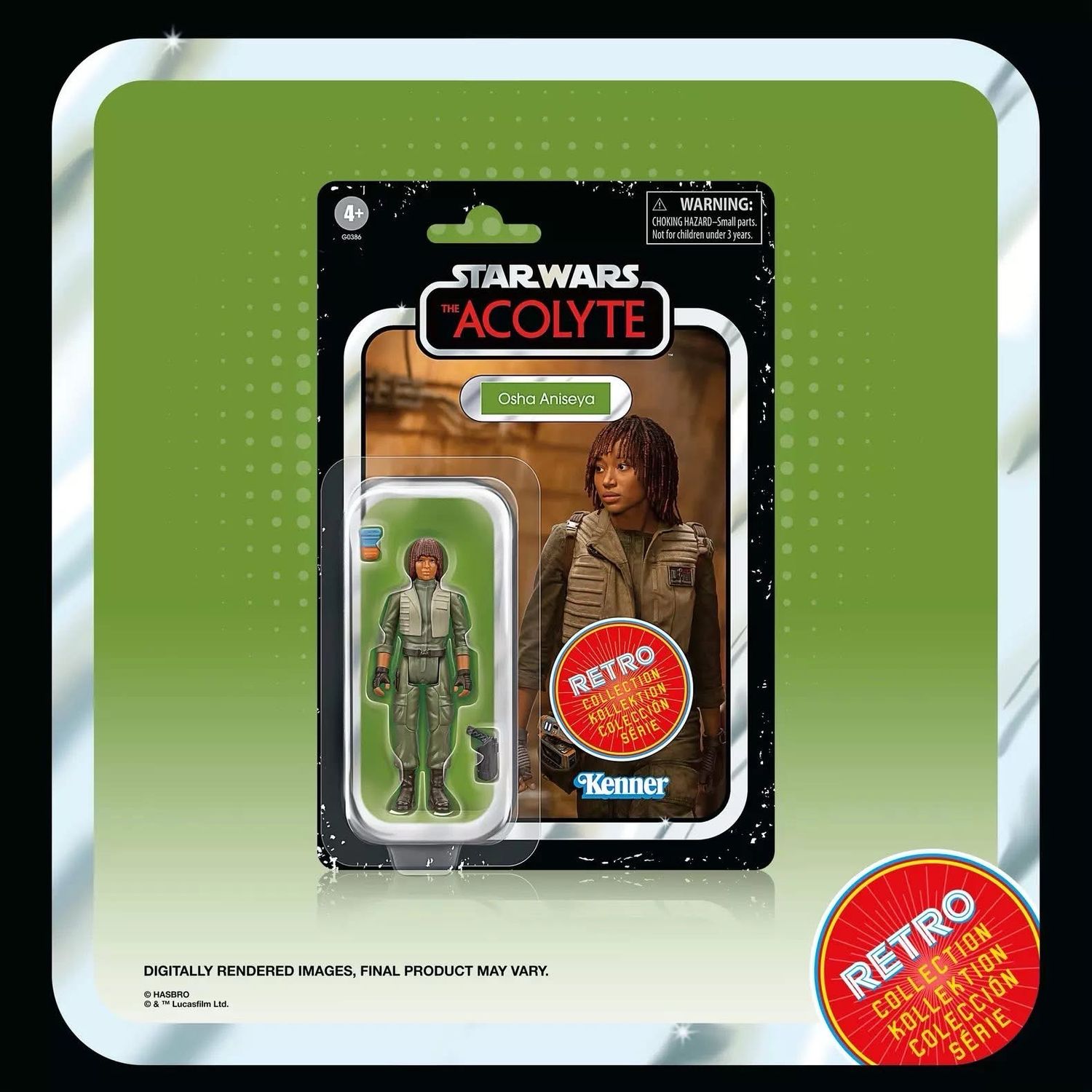 Star Wars The 3’75” Retro Collection Osha Aniseya (The Acolyte)