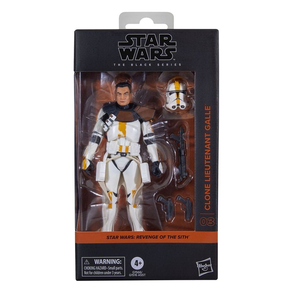 Star Wars The 6” Black Series #03 Clone Lieutenant Galle (Revenge of the Sith)