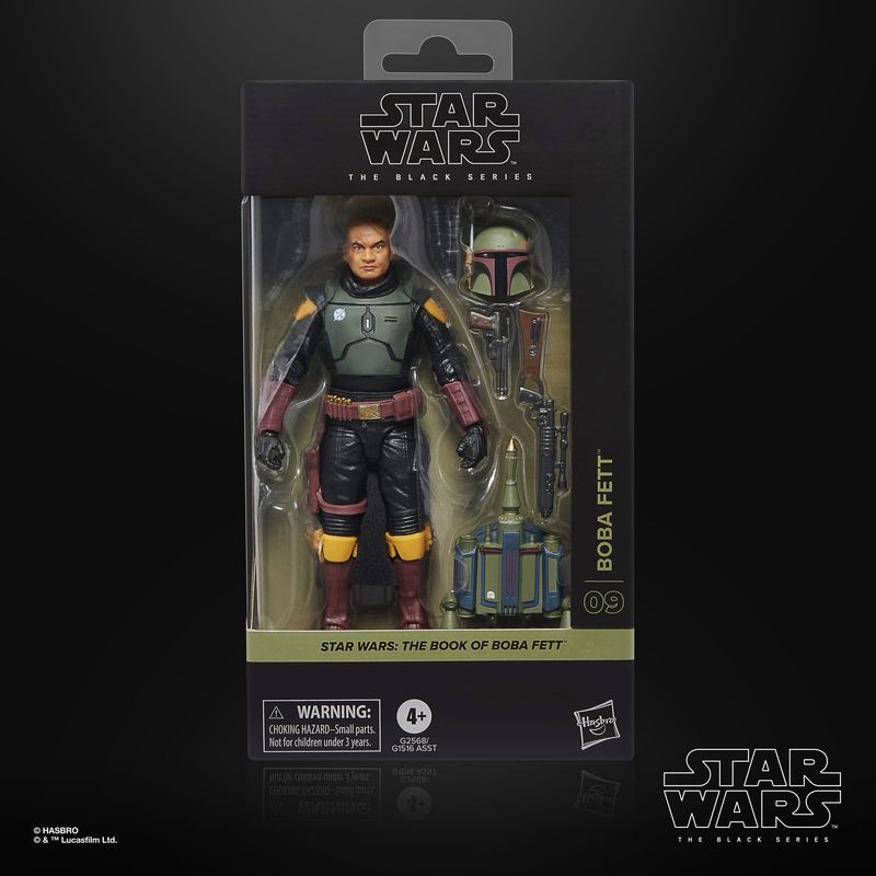 PRE ORDER PREPAYMENT €3,00 Star Wars The 6” Black Series #09 Boba Fett (Book of Boba Fett)