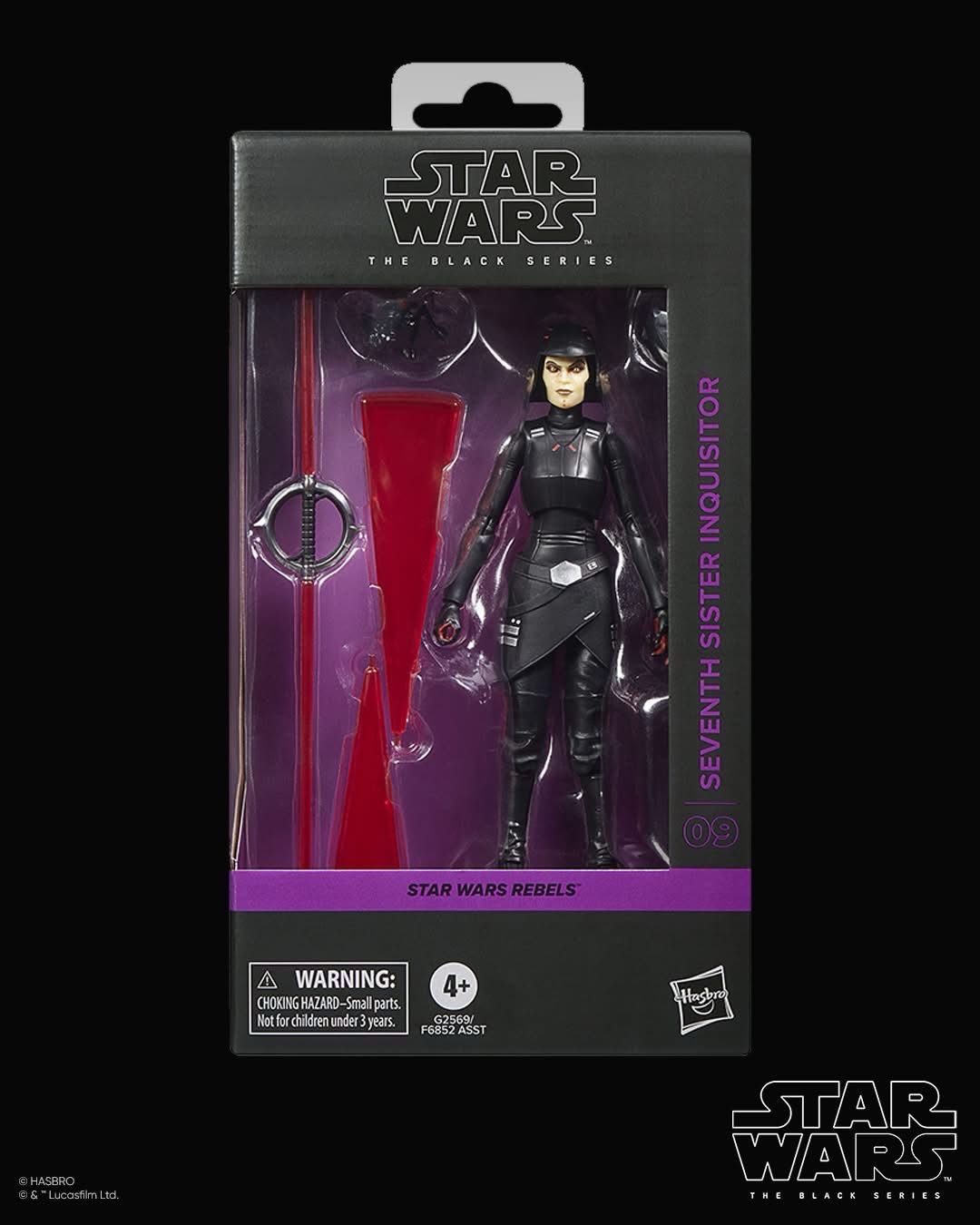 PRE ORDER PREPAYMENT €3,00 Star Wars The Black Series #09 Seventh Sister inquisitor (Rebels) 15 cm PRE ORDER PREPAYMENT €3,00 Star Wars The Black Series #09 Seventh Sister inquisitor (Rebels) 15 cm