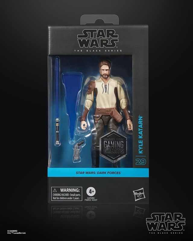 PRE ORDER PREPAYMENT €3,00 Star Wars The Black Series #29 Kyle Katern (Gaming Greats) 15cm