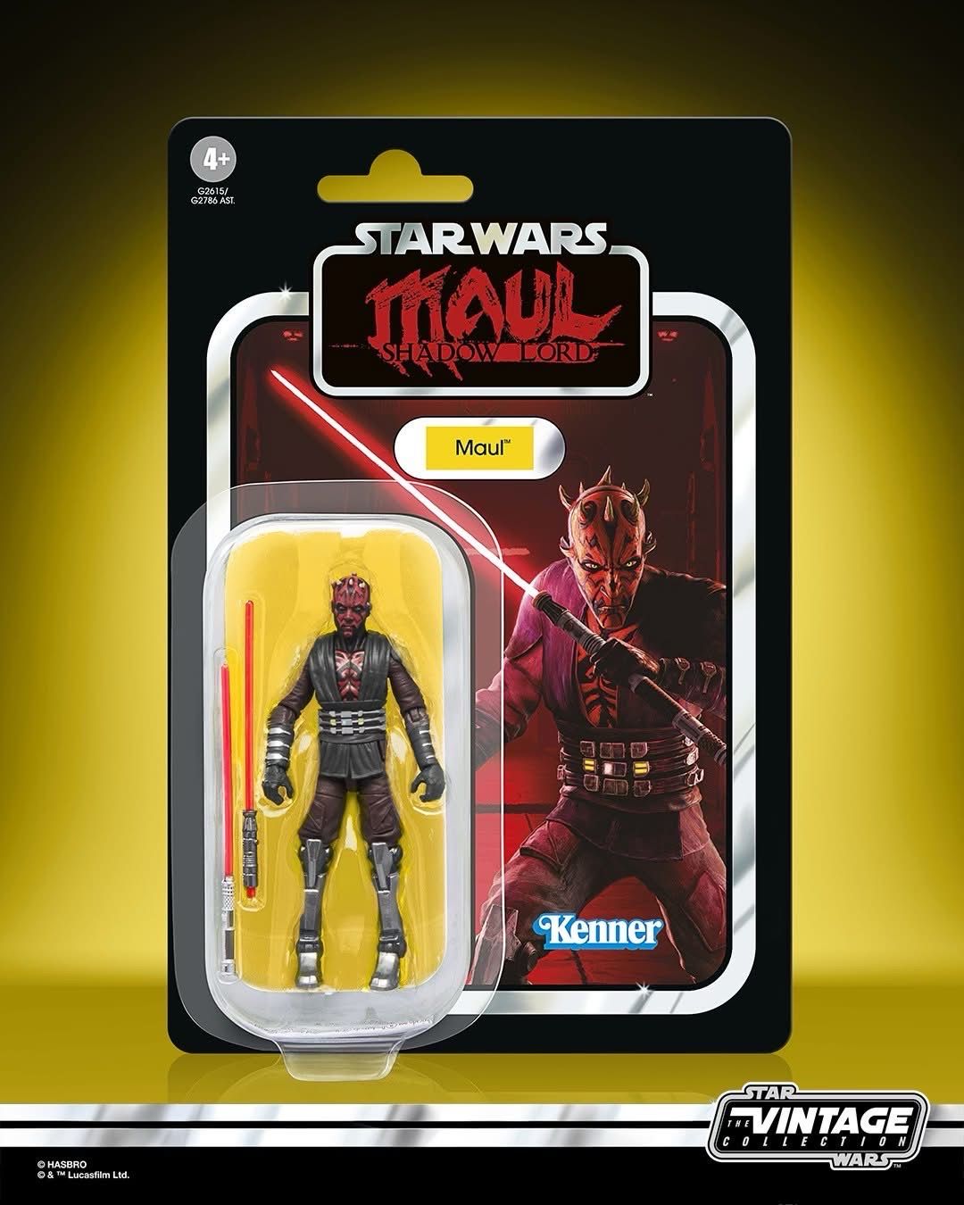 PRE ORDER PREPAYMENT €3,00 Star Wars The Vintage Collection VC201 Maul 10 cm