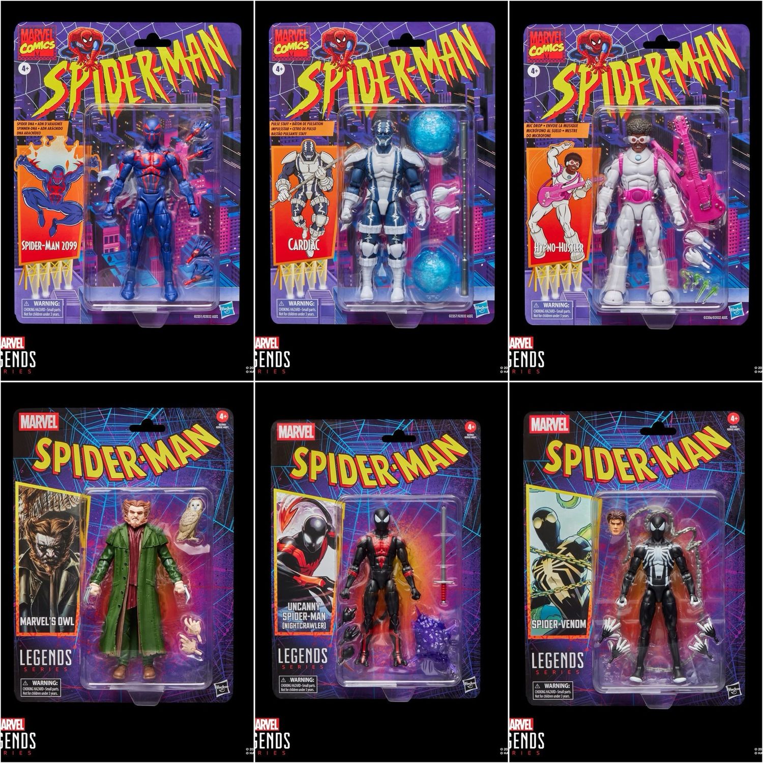PRE ORDER PREPAYMENT €25,00 Marvel Legends Series Spider-Man Retro Cardback Collection 15 cm (6 Action Figures) PRE ORDER PREPAYMENT €25,00 Marvel Legends Series Spider-Man Retro Cardback Collection 15 cm (6 Action Figures)
