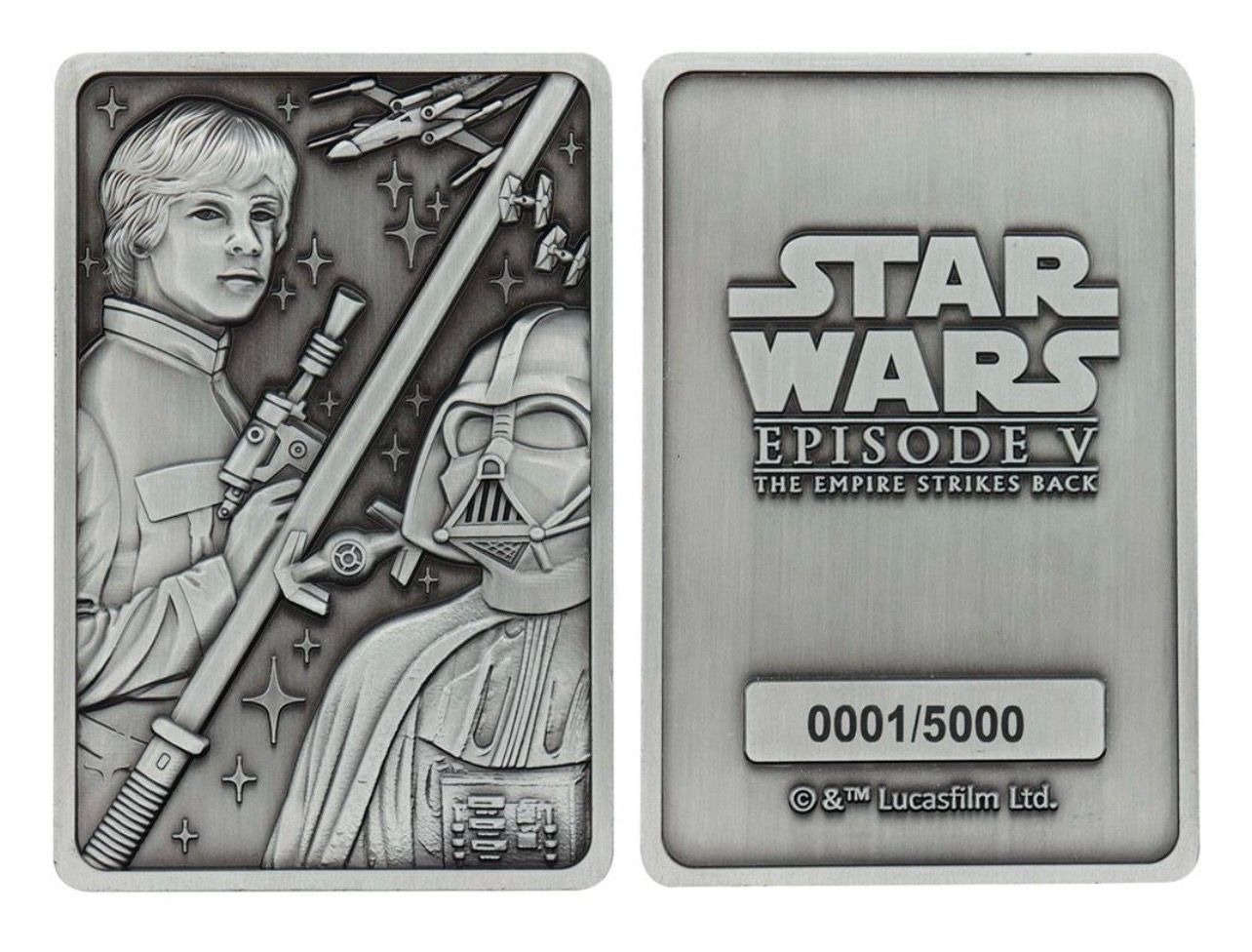 Star Wars Fanattik Ingot Medal The Empire Strikes Back Star Wars Fanattik Ingot Medal The Empire Strikes Back