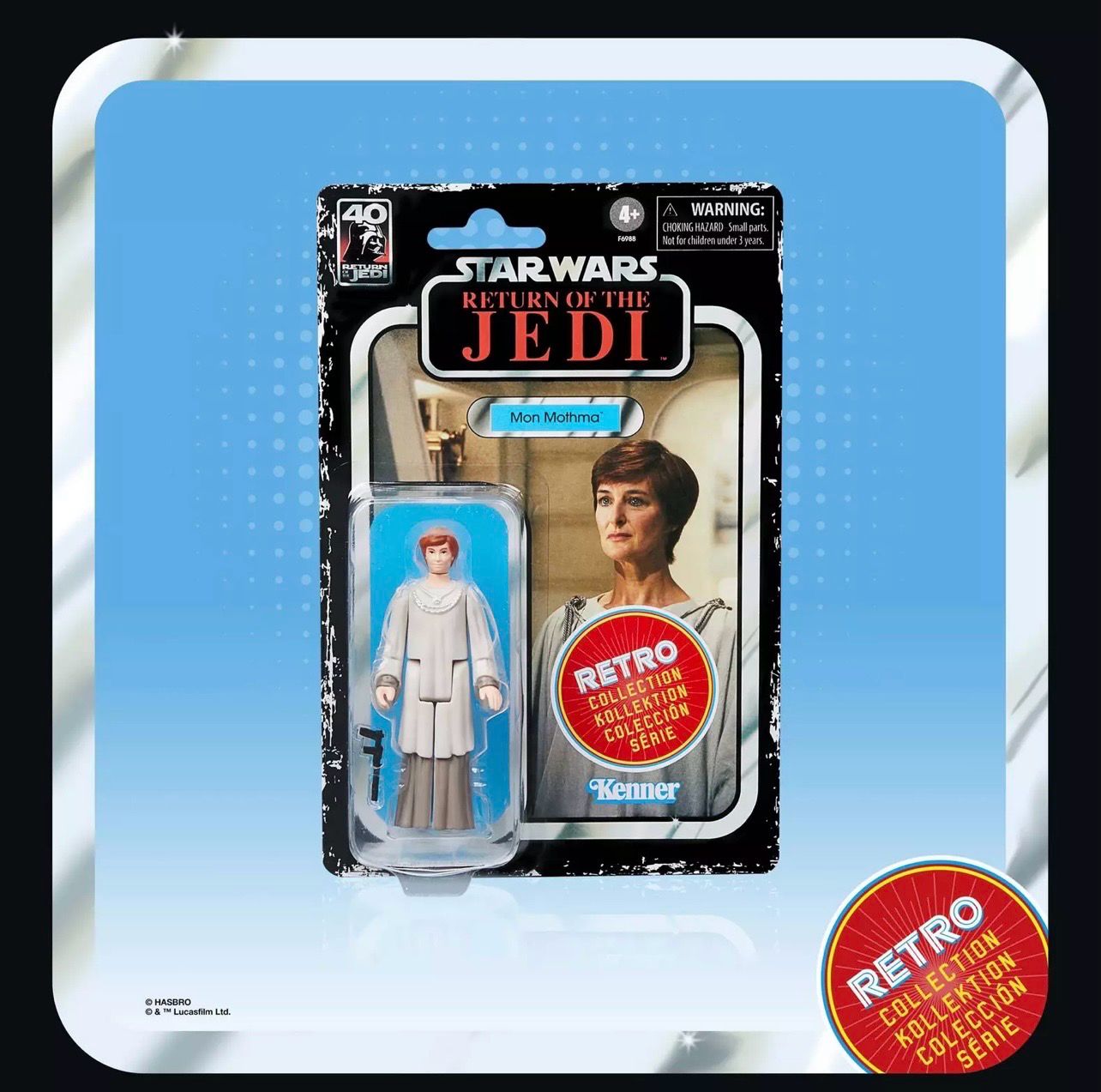 Star Wars The Retro Collection Mon Mothma 40th Anniversary ROTJ 10 cm Star Wars The Retro Collection Mon Mothma 40th Anniversary ROTJ 10 cm