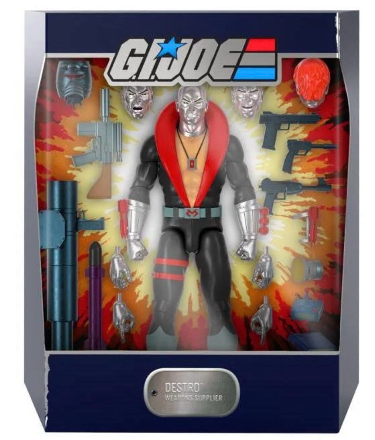 G.I.Joe Ultimates Super 7 Destro 18 cm G.I.Joe Ultimates Super 7 Destro 18 cm