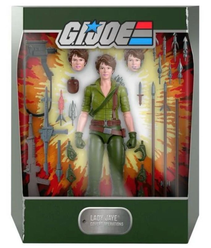 G.I.Joe Ultimates Super 7 Lady Jaye 18 cm