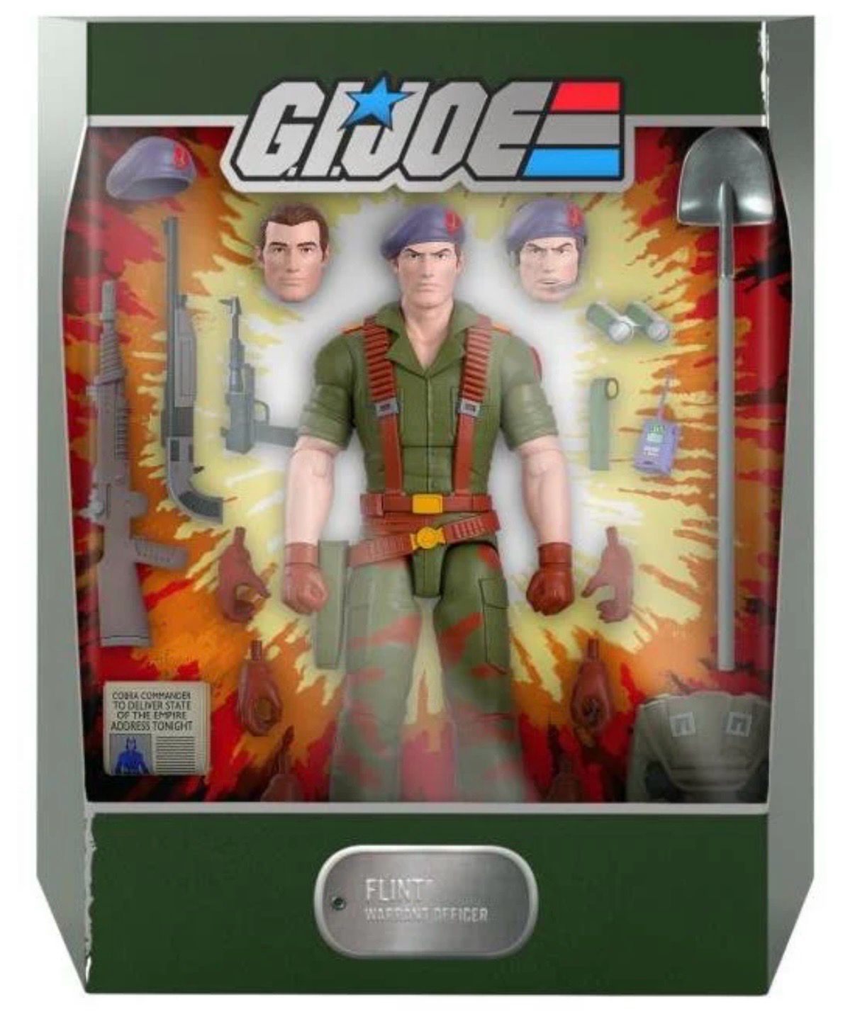 G.I.Joe Ultimates Super 7 Flint 18 cm