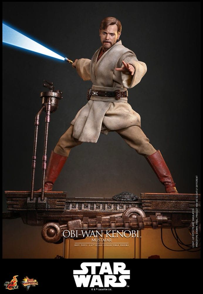 PRE ORDER PREPAYMENT €100,00 Star Wars Hot Toys Movie Masterpiece Obi-Wan Kenobi Mustafar 1/6 scale (Revenge of the Sith) 31 cm PRE ORDER PREPAYMENT €100,00 Star Wars Hot Toys Movie Masterpiece Obi-Wan Kenobi Mustafar 1/6 scale (Revenge of the Sith) 31 cm