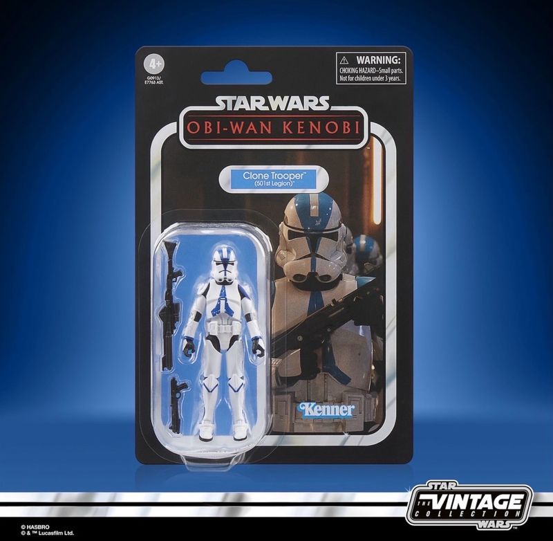 Star Wars The Vintage Collection VC240 Clone Trooper 501st Legion (Obi-Wan Kenobi) 10 cm