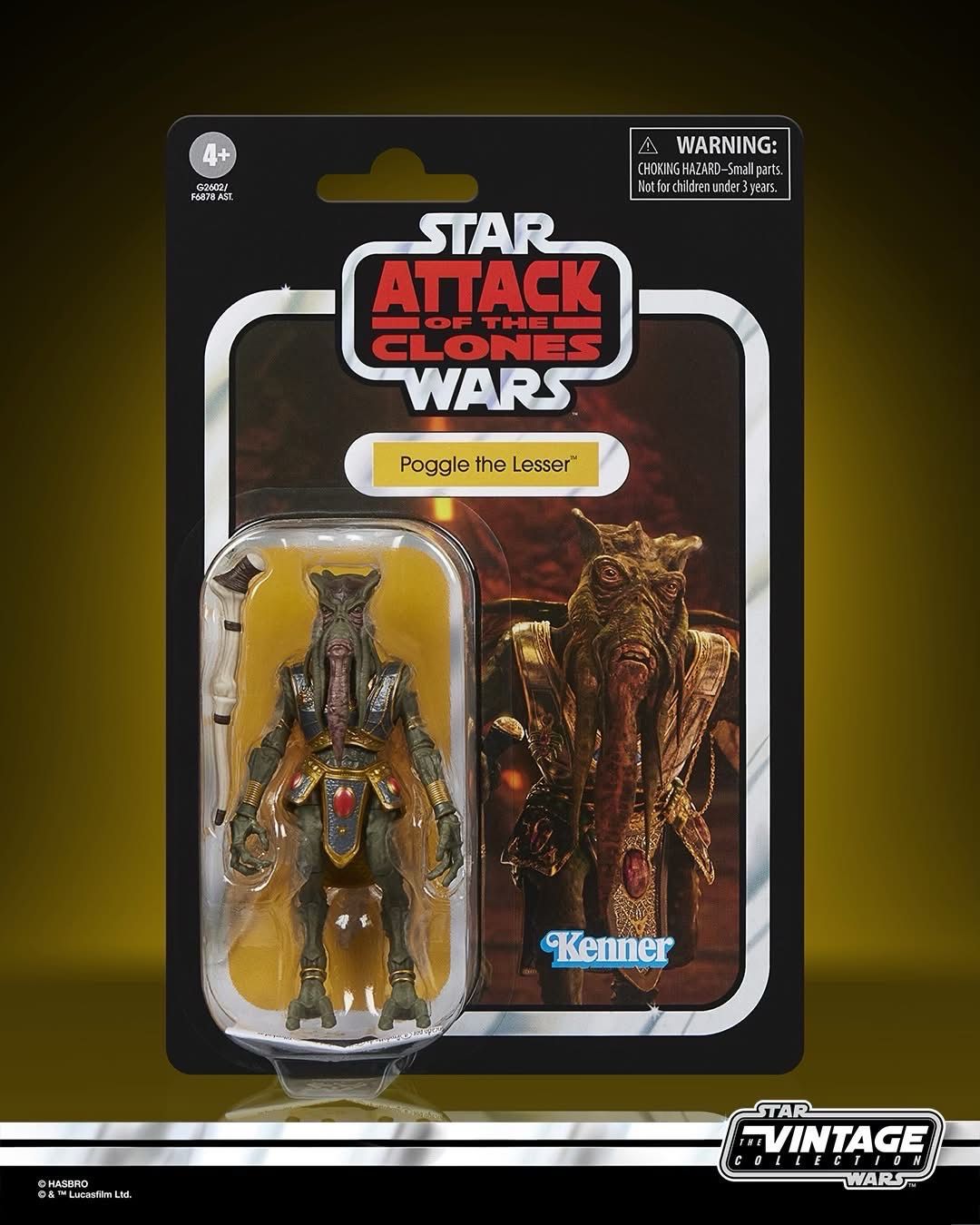 PRE ORDER PREPAYMENT €3,00 Star Wars The Vintage Collection VC391 Poggle the Lesser (Attack of the Clones) 10 cm PRE ORDER PREPAYMENT €3,00 Star Wars The Vintage Collection VC391 Poggle the Lesser (Attack of the Clones) 10 cm