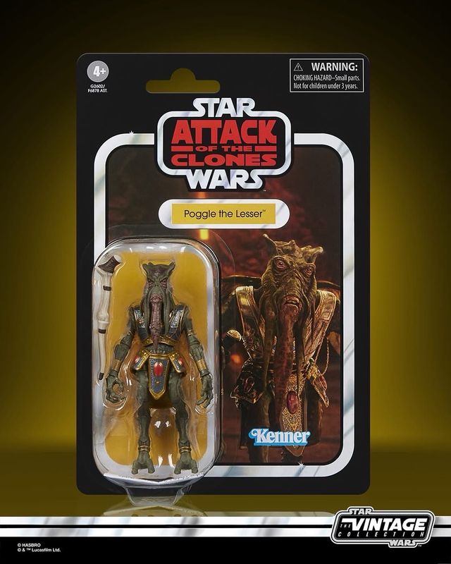 PRE ORDER PREPAYMENT €3,00 Star Wars The Vintage Collection VC391 Poggle the Lesser (Attack of the Clones) 10 cm