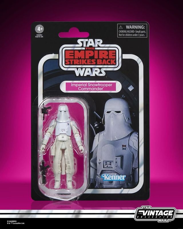 PRE ORDER PREPAYMENT €3,00 Star Wars The Vintage Collection TVC394 Imperial Snowtrooper Commander (Empire Strikes Back) 10 cm
