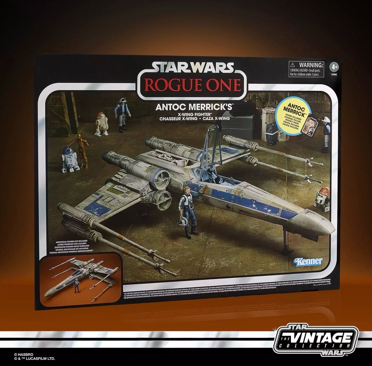PRE ORDER PREPAYMENT €35,00 Star Wars The 3’75” Vintage Collection Antoc Merrick’s X-Wing (Rogue One) PRE ORDER PREPAYMENT €35,00 Star Wars The 3’75” Vintage Collection Antoc Merrick’s X-Wing (Rogue One)