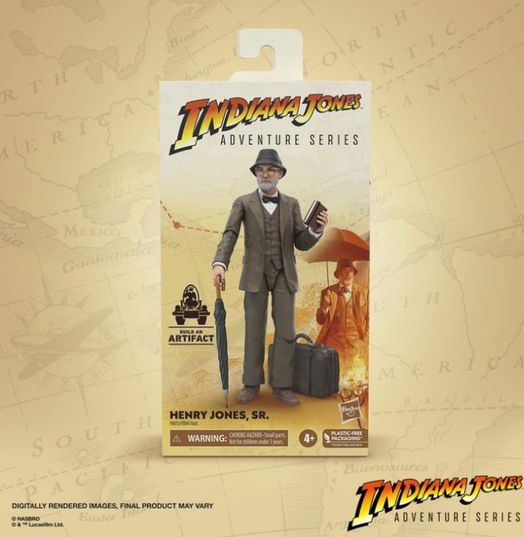 Indiana Jones Adventure Series - Henry Jones Sr. (The Last Crusade) Wave III BAA GRAIL TABLE