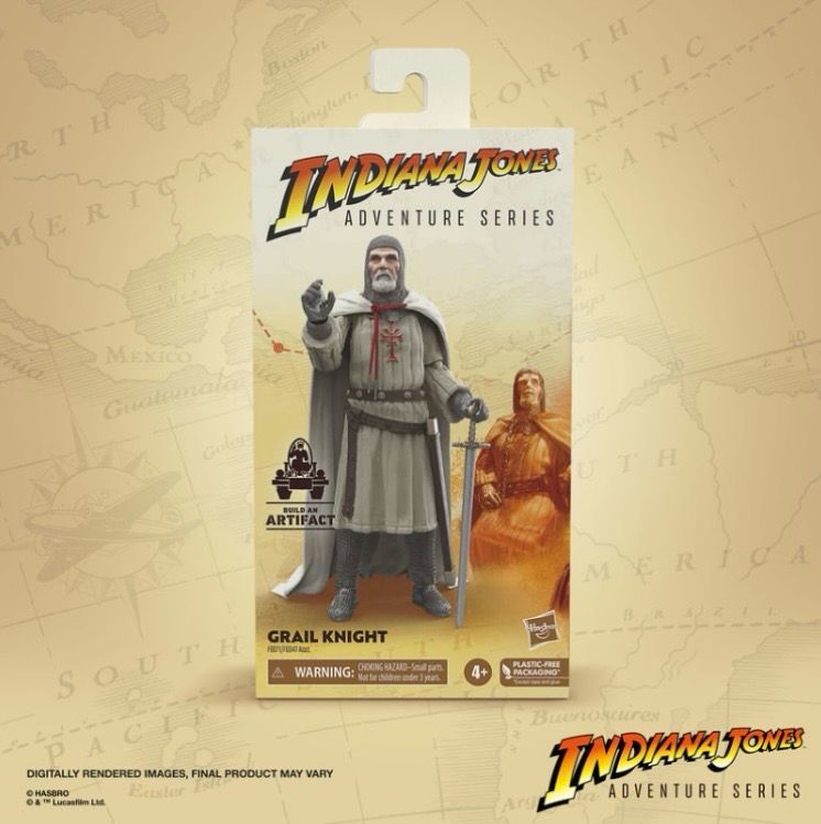 Indiana Jones Adventure Series Grail Knight (The Last Crusade) Wave III BAA GRAIL TABLE