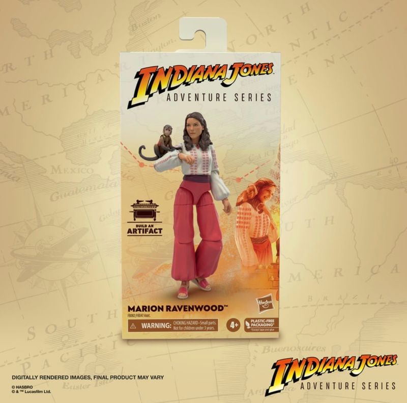 Indiana Jones Adventure Series Marion Ravenwood (Raiders of the Lost Ark) Wave I BAA ARK OF THE COVENANT