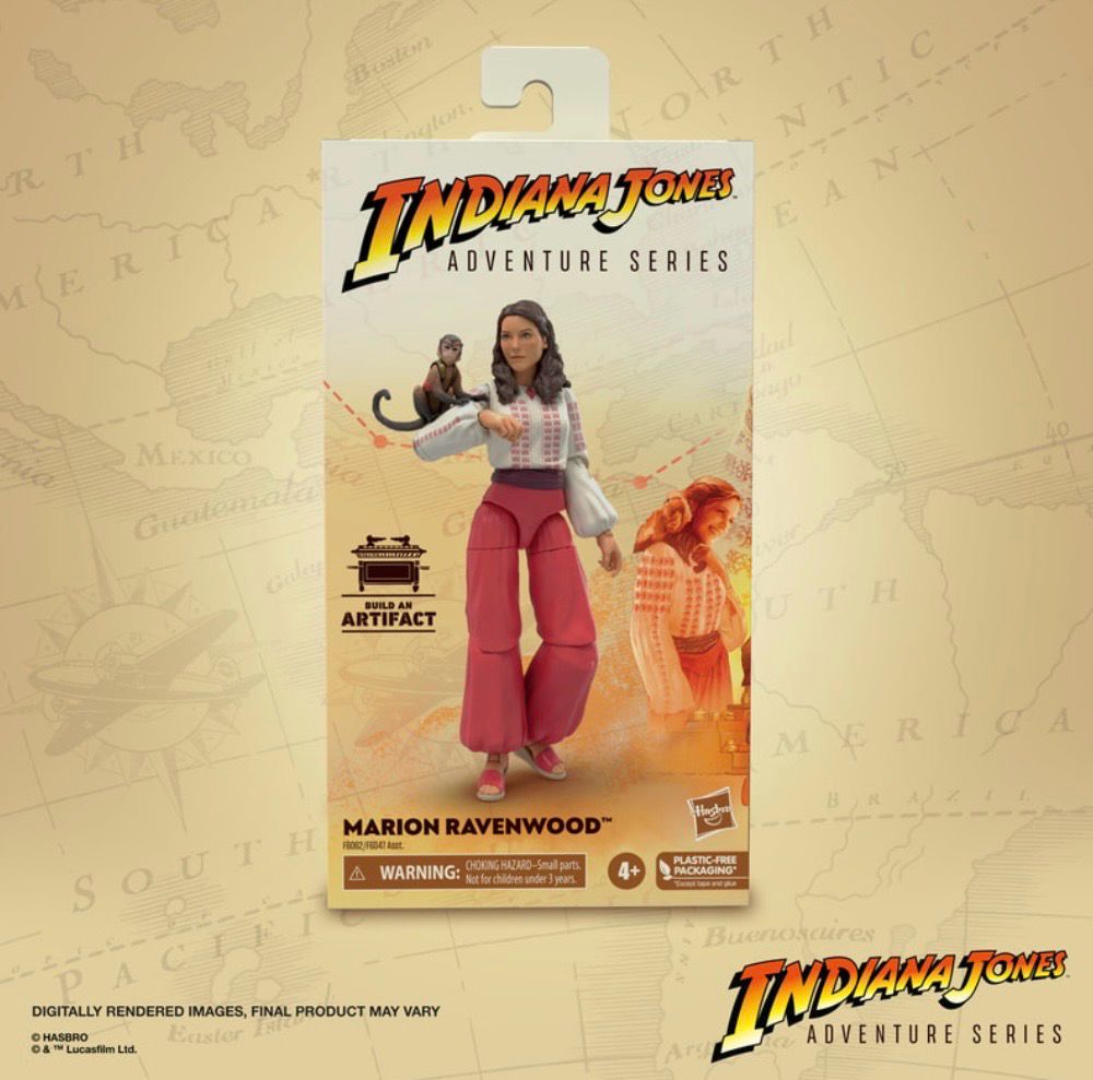 Indiana Jones Adventure Series Marion Ravenwood (Raiders of the Lost Ark) Wave I BAA ARK OF THE COVENANT Indiana Jones Adventure Series Marion Ravenwood (Raiders of the Lost Ark) Wave I BAA ARK OF THE COVENANT