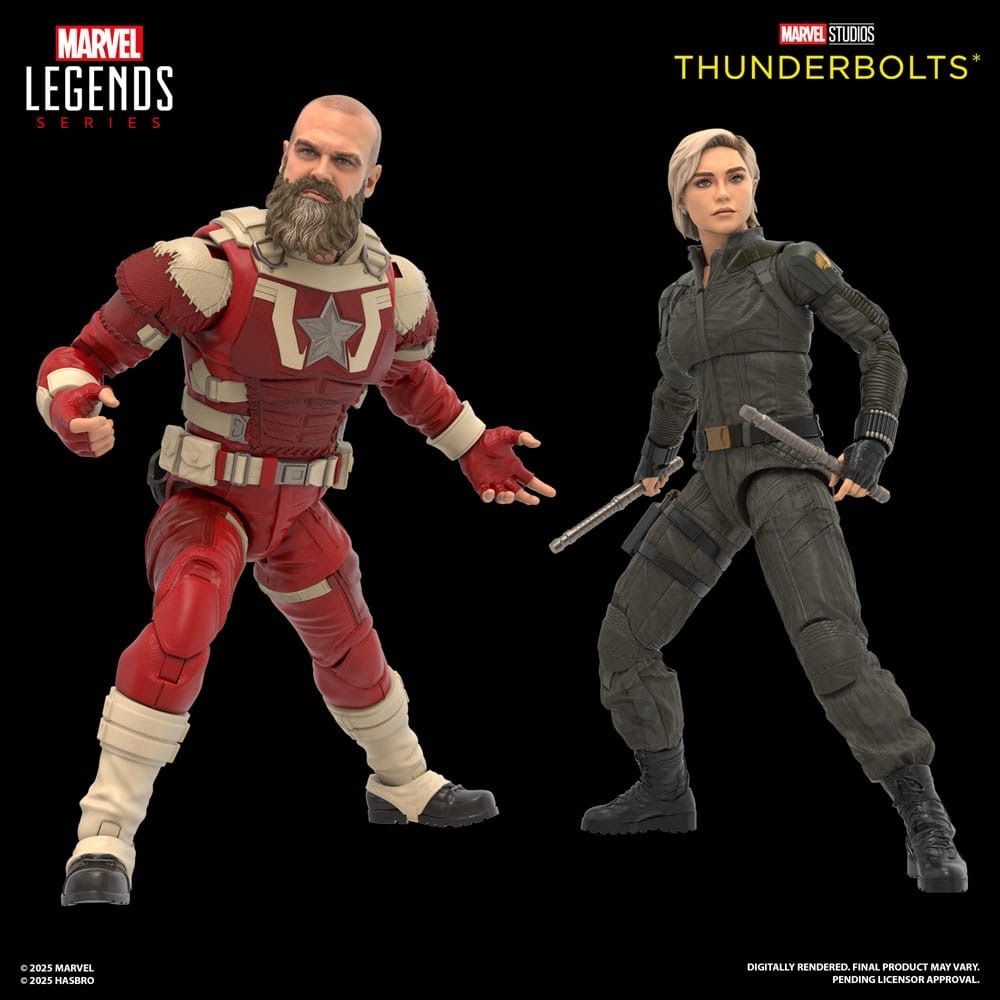 Marvel Legends Series Thunderbolts 2-pack Yelena Belova & Red Guardian 15 cm