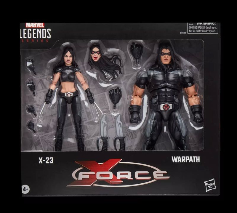 Marvel Legends Series X-Force X-23 & Warpath 2-pack 15 cm