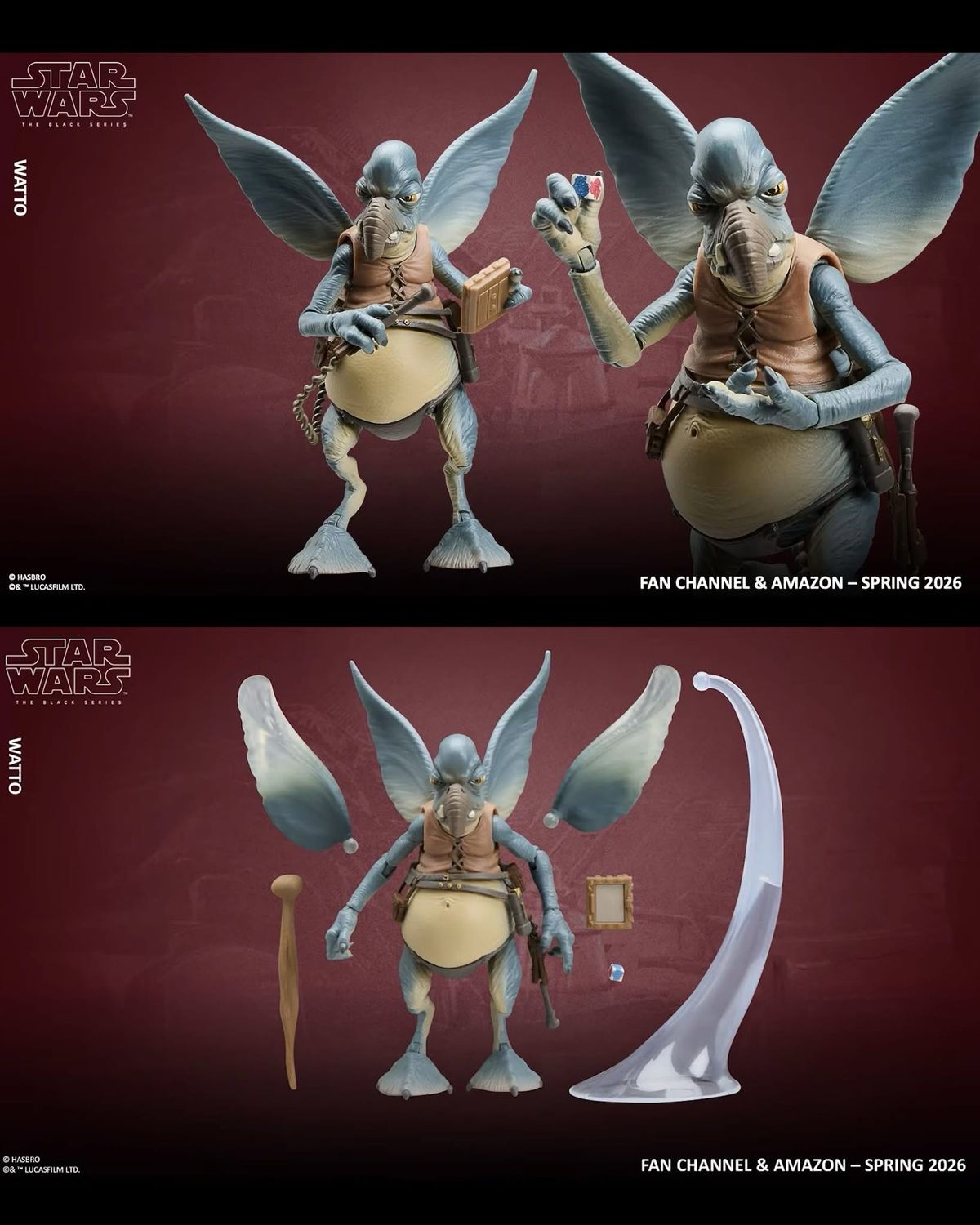 PRE ORDER PREPAYMENT €5,00 Star Wars The Black Series #12 Watto Attack of the Clones) 15cm/6” PRE ORDER PREPAYMENT €5,00 Star Wars The Black Series #12 Watto Attack of the Clones) 15cm/6”