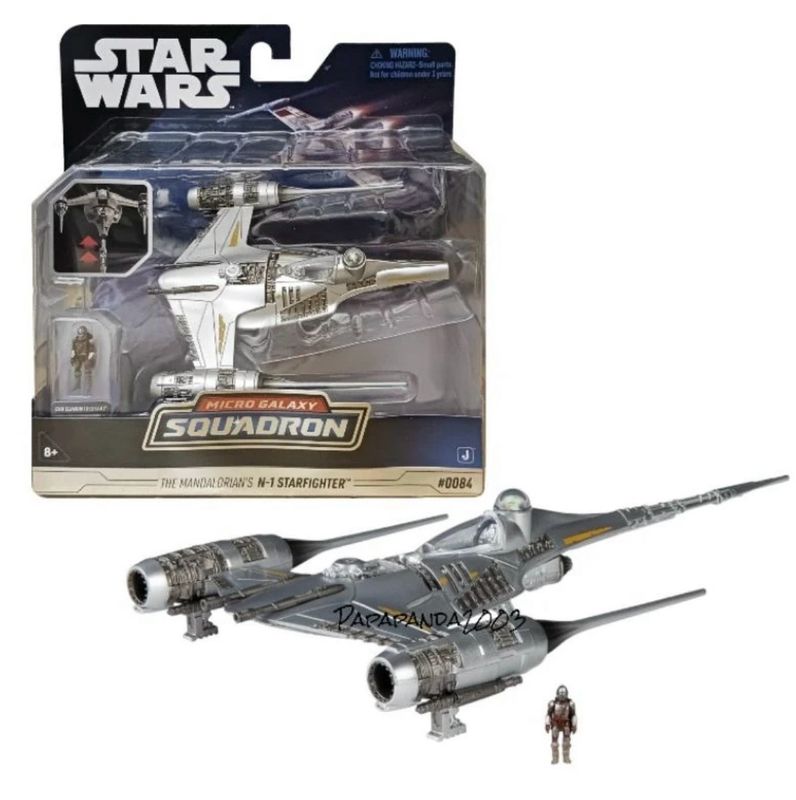 Star Wars Micro Galaxy Mandalorian’s N-1 Starfighter Jazwares