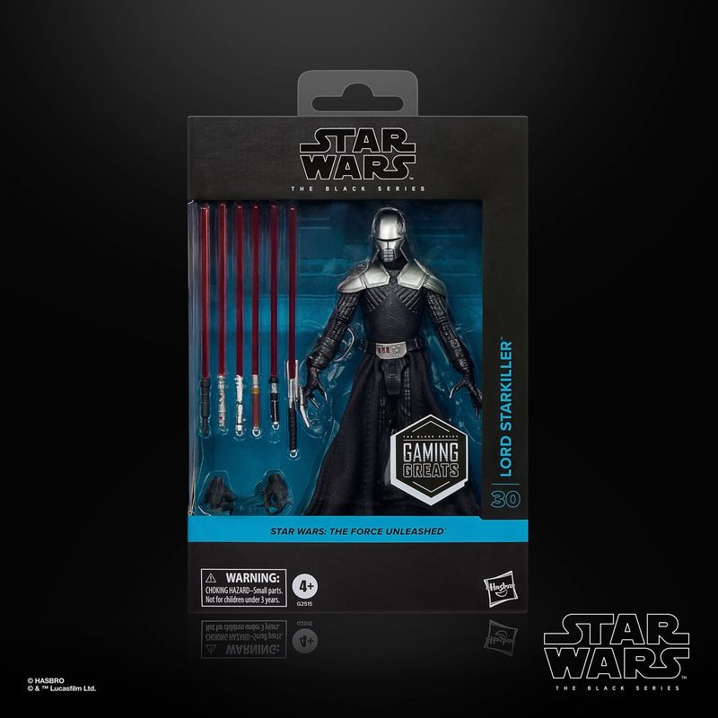 PRE ORDER PREPAYMENT €5,00 Star Wars The Black Series #30 Lord Starkiller (Gaming Greats)