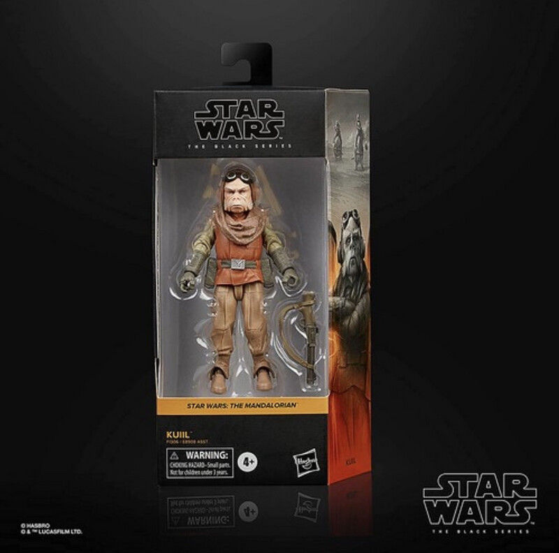 Star Wars The Black Series #07 Kuiil (The Mandalorian) 15cm/6" USED