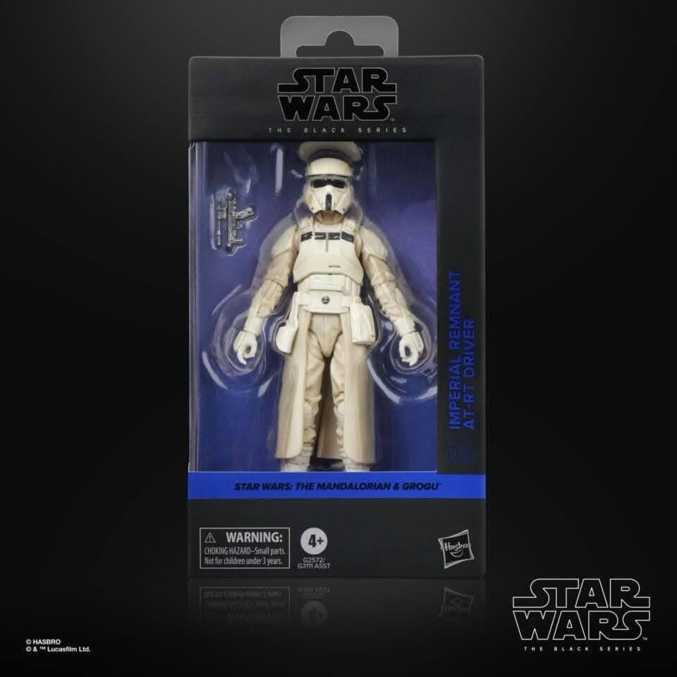 PRE ORDER PREPAYMENT €5,00 Star Wars The Black Series #02 Imperial AT-RT Driver (The Mandalorian & Grogu) 15cm/6”