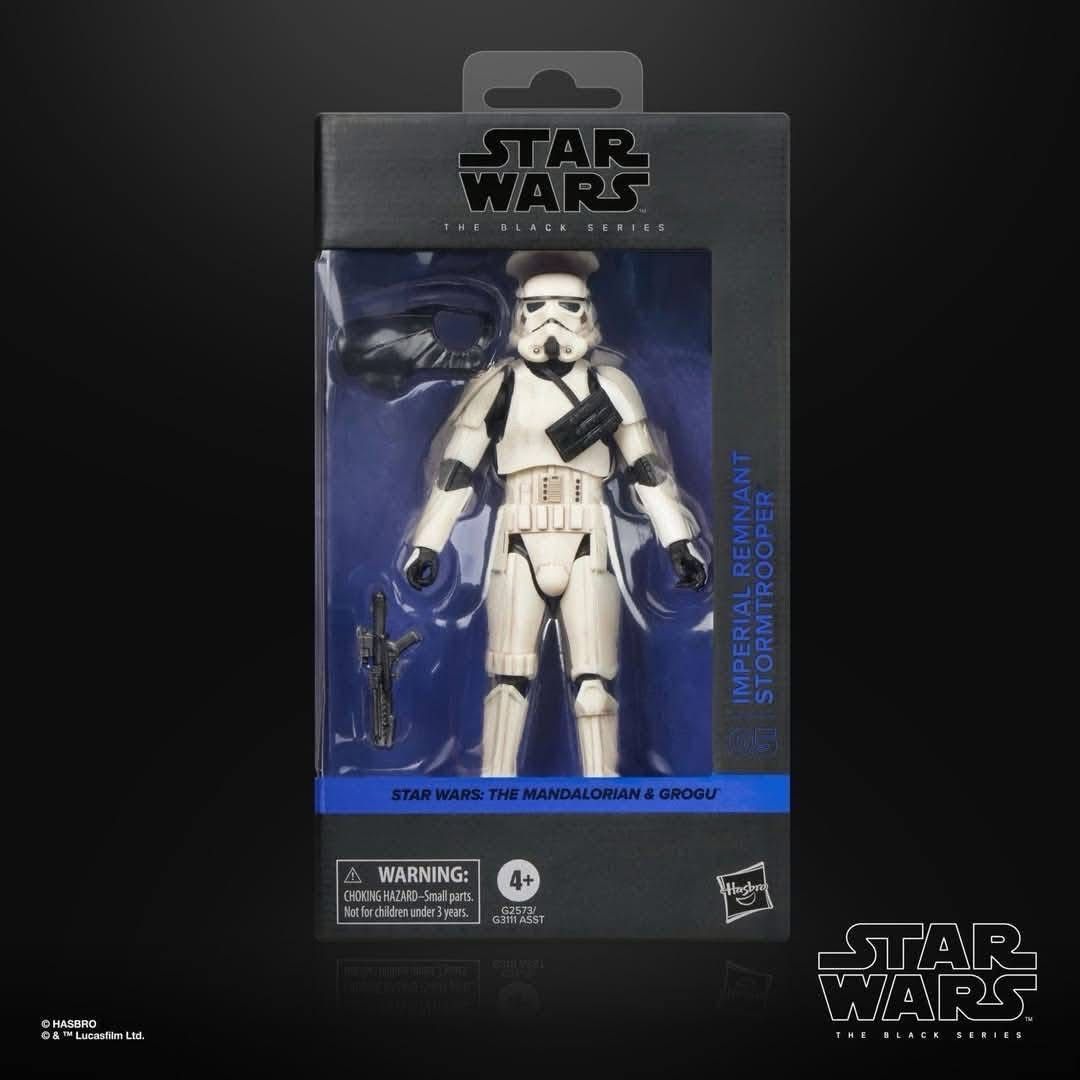 PRE ORDER PREPAYMENT €5,00 Star Wars The Black Series #05 Imperial Remnant Stormtrooper (The Mandalorian & Grogu) 15cm/6”