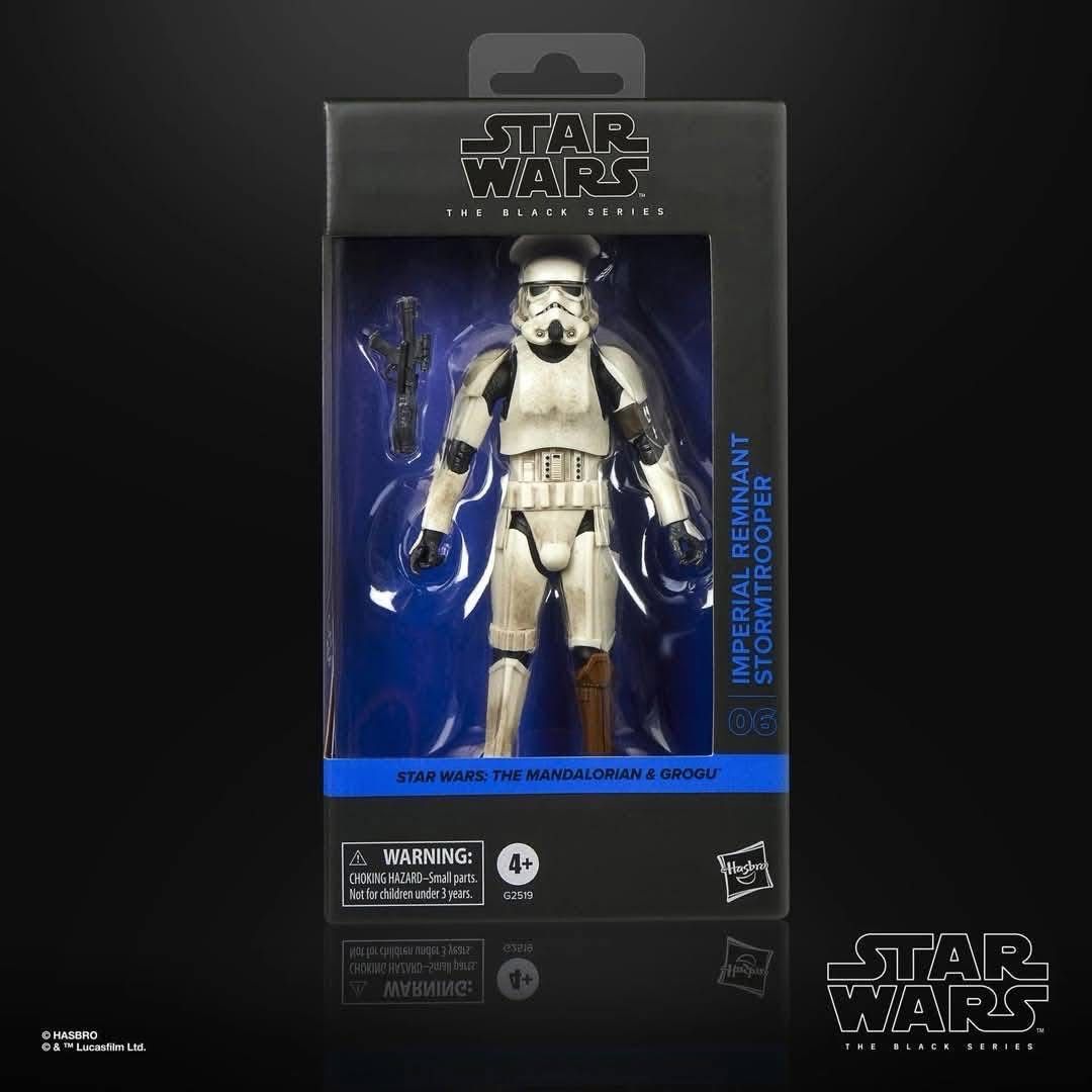 PRE ORDER PREPAYMENT €5,00 Star Wars The Black Series #06 Imperial Remnant Stormtrooper (The Mandalorian & Grogu) 15cm/6”