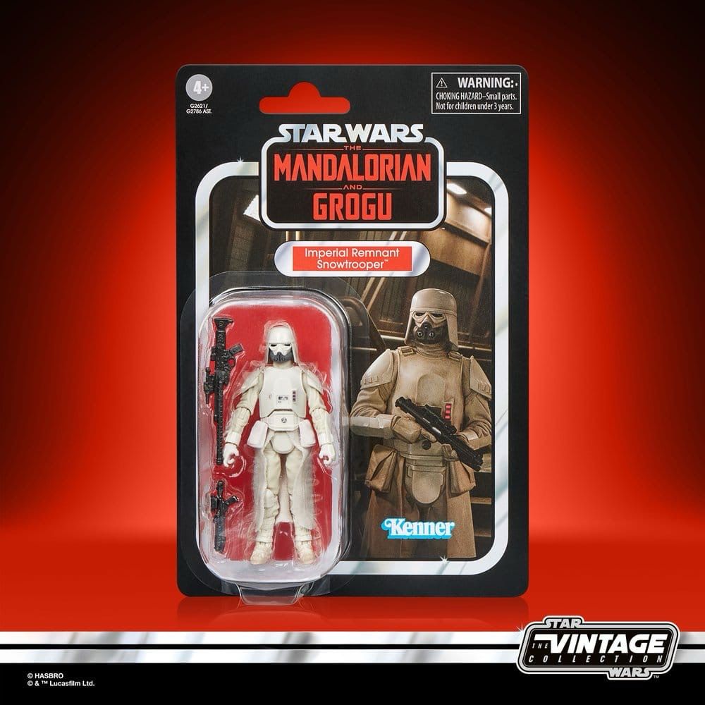 PRE ORDER PREPAYMENT €5,00 Star Wars The Vintage Collection VC389 Imperial Remnant Snowtrooper (The Mandalorian & Grogu) 10cm/3’75”