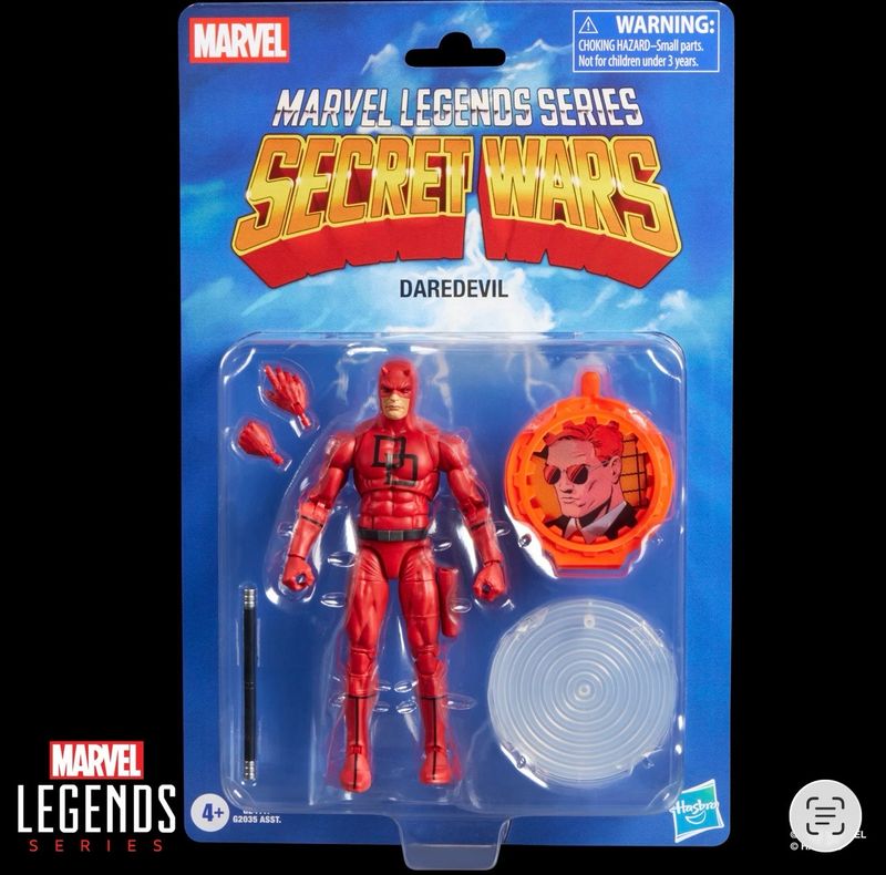 PRE ORDER PREPAYMENT €5,00 Marvel Legends Series Daredevil (Secret Wars) 15cm/6”