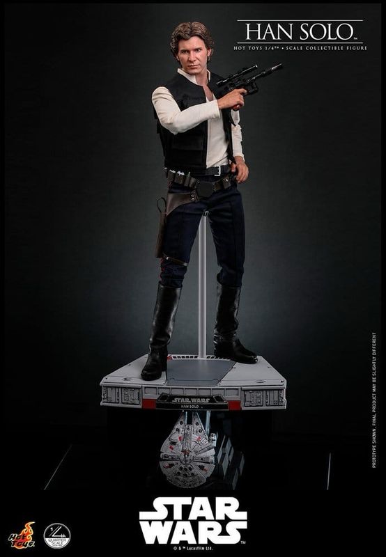 PRE ORDER PREPAYMENT €100,00 Star Wars Hot Toys Han Solo Episode VI