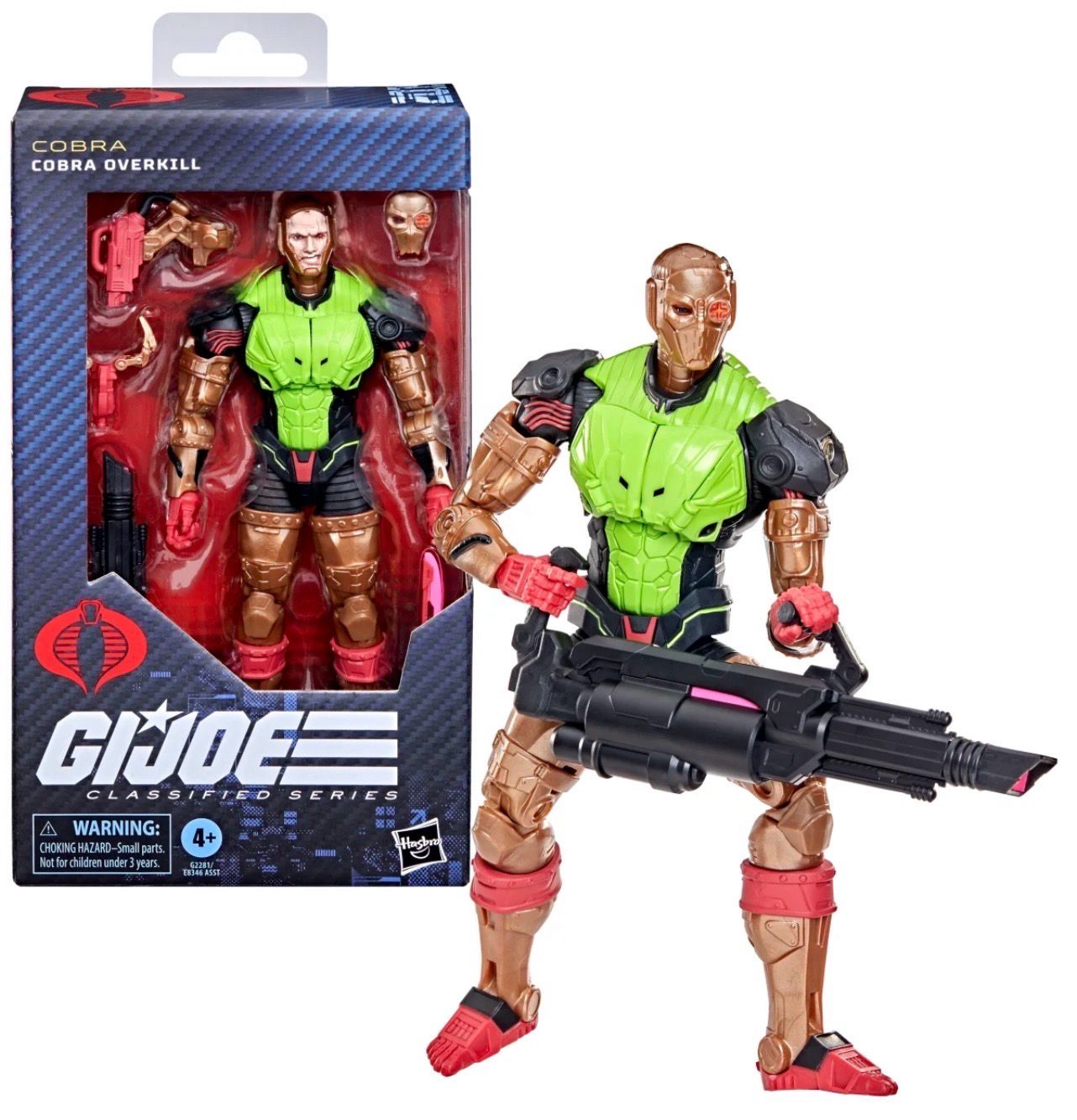 PRE ORDER PREPAYMENT €5,00 GI Joe Classified 201 Cobra Overkill