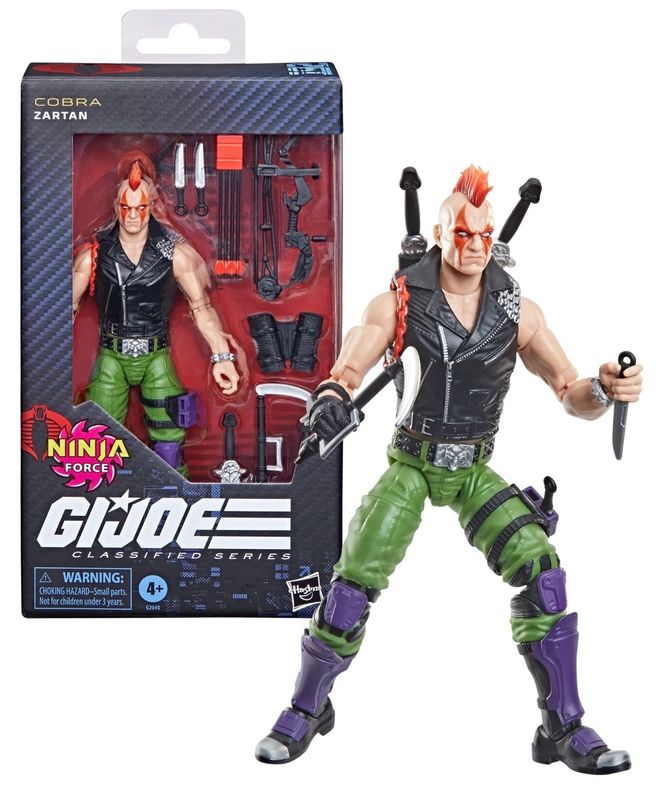 PRE ORDER PREPAYMENT €5,00 GI Joe Classified 192 Zartan