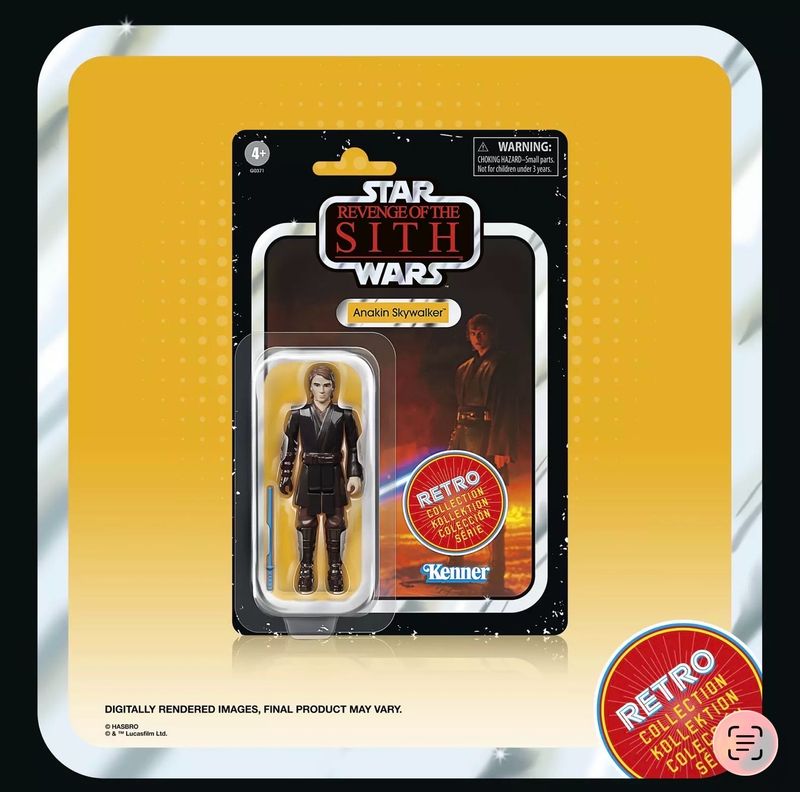 Star Wars Retro Collection Anakin Skywalker 3’75”/10cm (Revenge of the Sith)