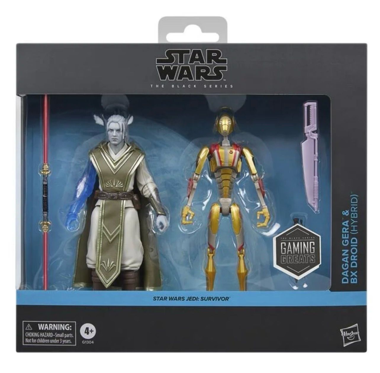 Star Wars The Black Series 2-pack Dagan Gera & BX Droid Hybrid (Jedi Survivor) 15cm/6” Star Wars The Black Series 2-pack Dagan Gera & BX Droid Hybrid (Jedi Survivor) 15cm/6”